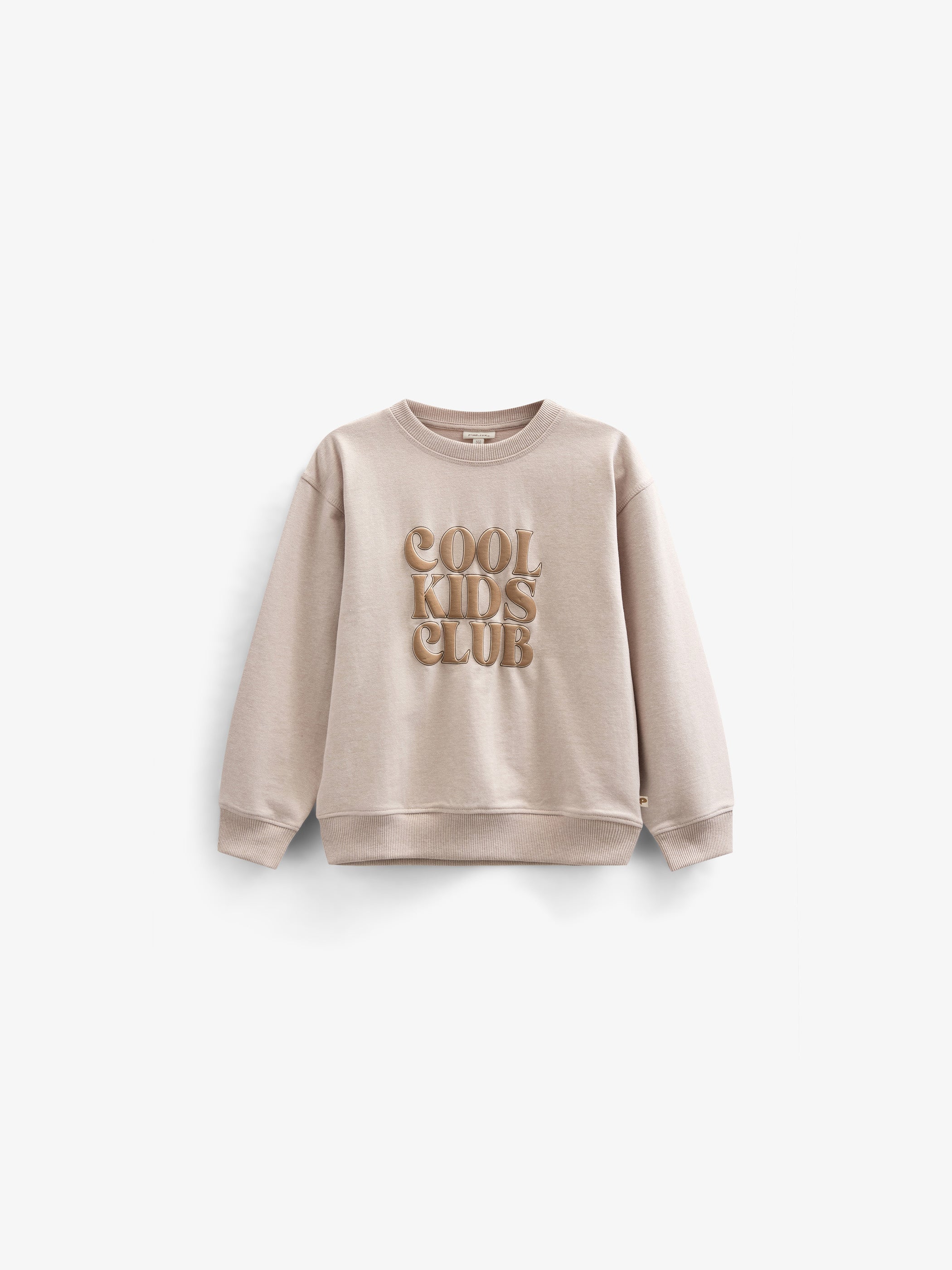 Crewneck sweatshirt - Kids - Nature melange | 101163 Nathan