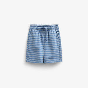 Gestreepte Jersey Shorts - Kids - Dusty Blue | 101183 Otto
