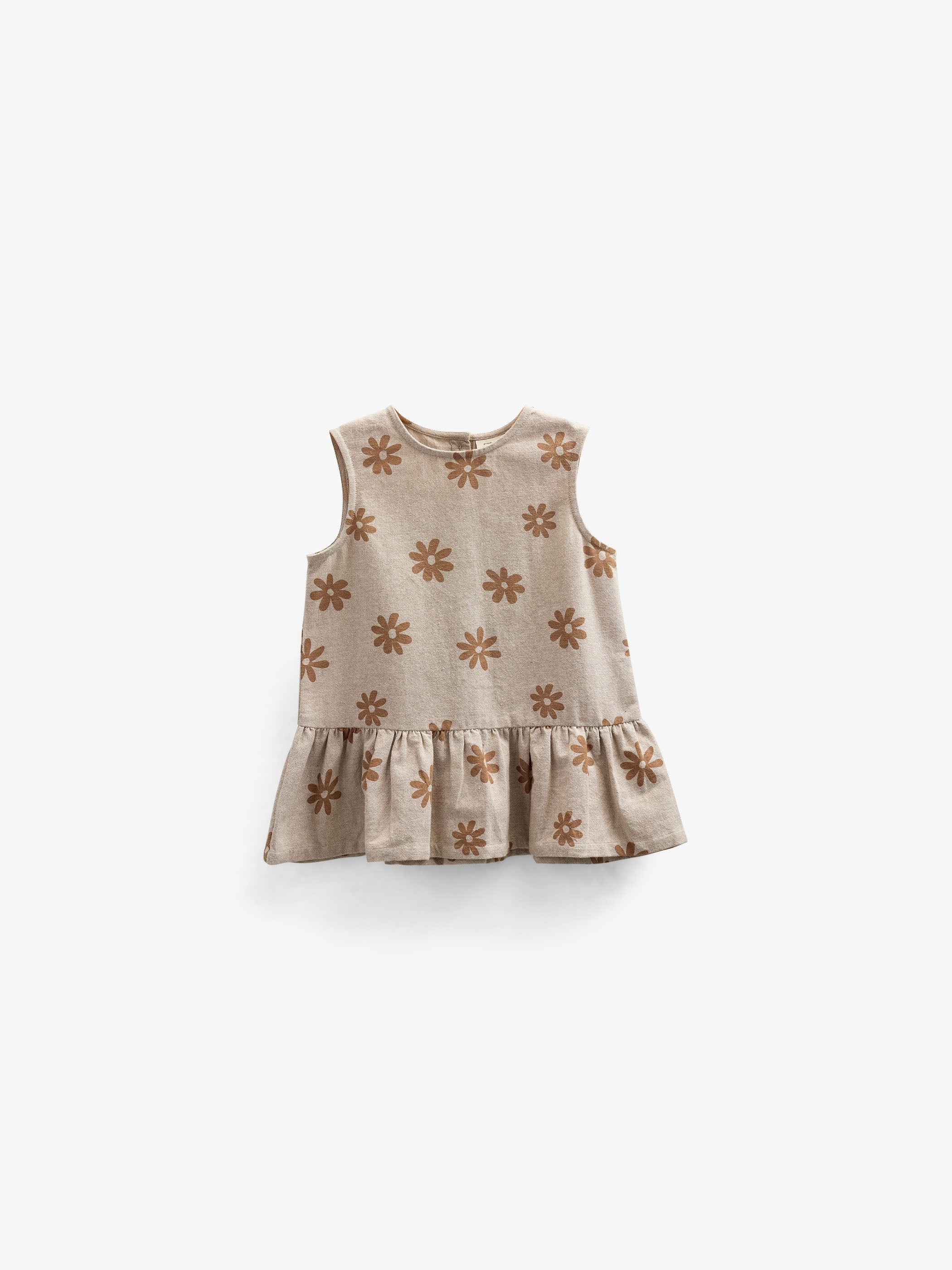 Bedrukte Katoenen Top - Kids - Sand | 101205 Molly