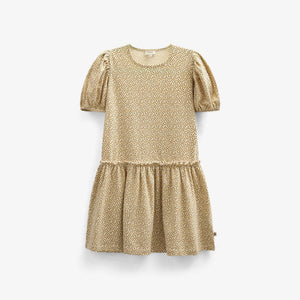Jersey jurk - Kids - Yellow | 101223 Lea
