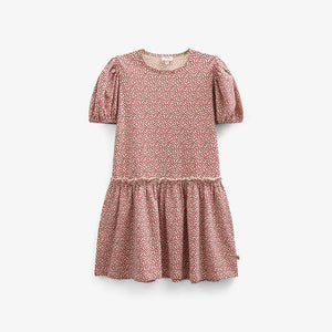 Jersey jurk - Kids - Cherry Red | 101225 Lea