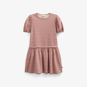 Jersey jurk - Tween - Cherry Red | 101226 Lea