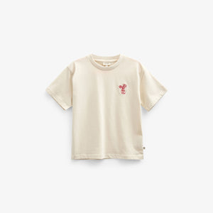Cool Times T-shirt - Tween - Offwhite | 101248 Kira