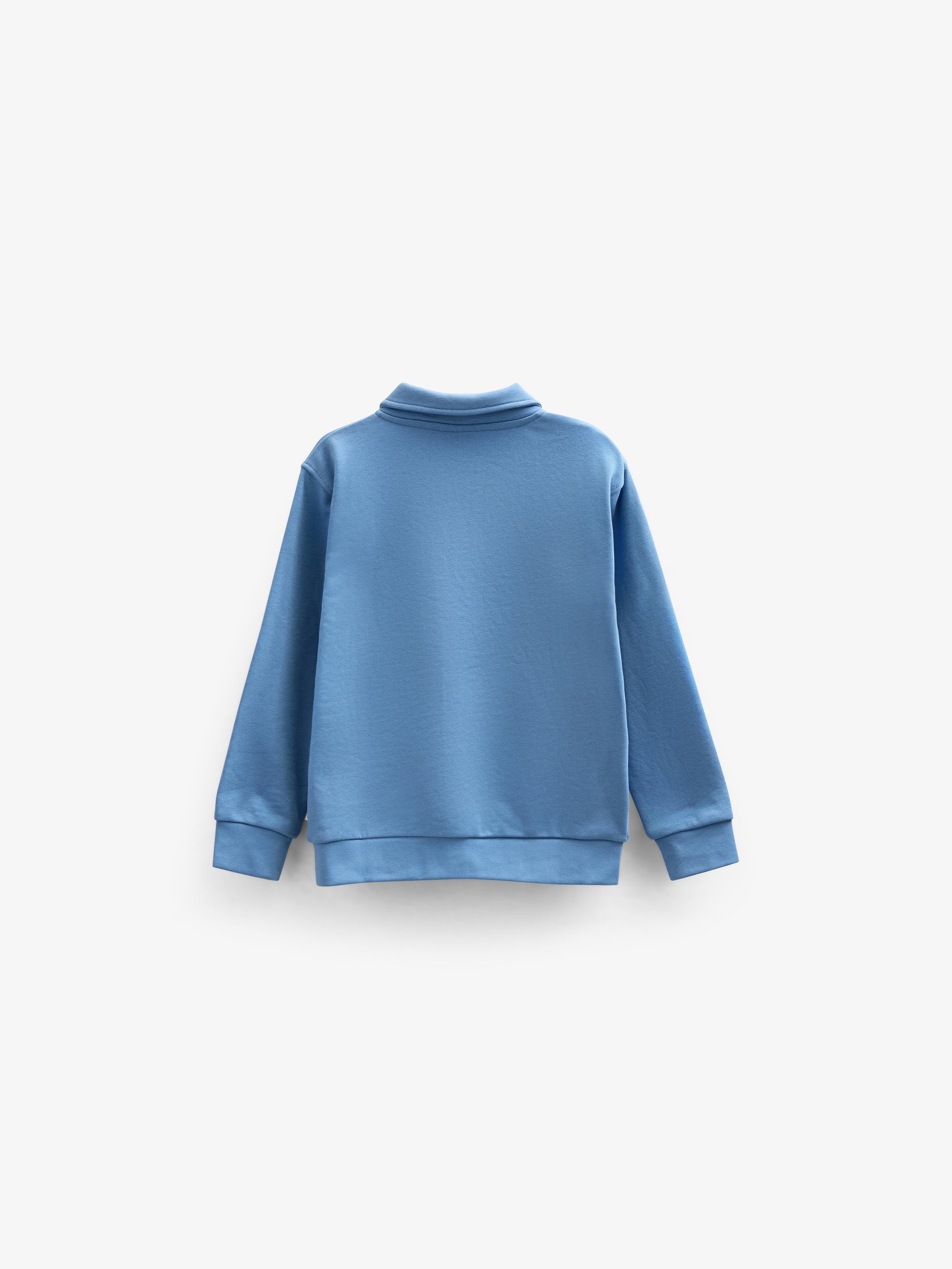 Polo Sweatshirt - Tween - Dusty Blue | 101254 Carter