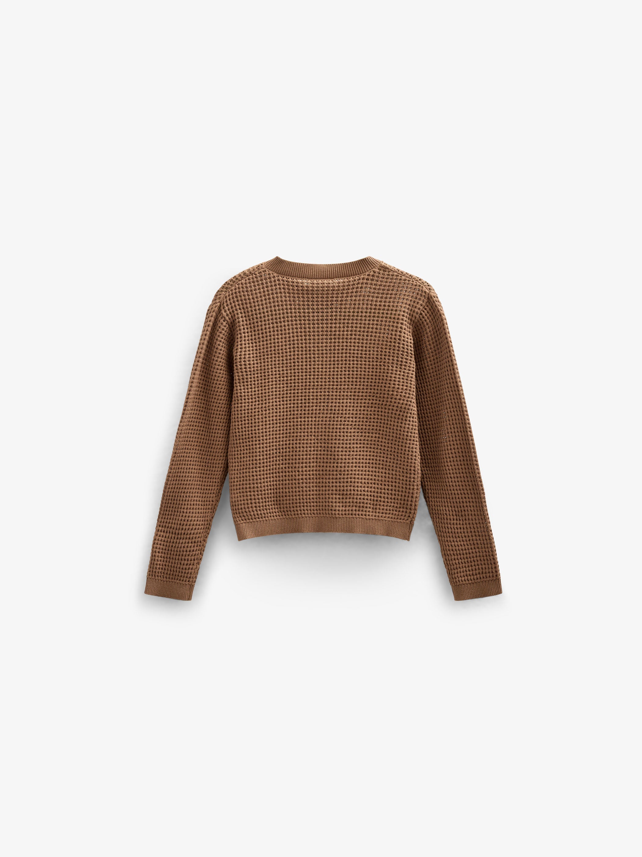 Cotton Knit Cardigan - Kids - Coconut | 101271 Katie