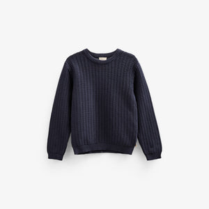 Effen Gebreid - Tween - Navy | 101282 Brady