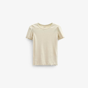 T-shirt van modalrib - Tween - OffWhite | 101305 Lottie