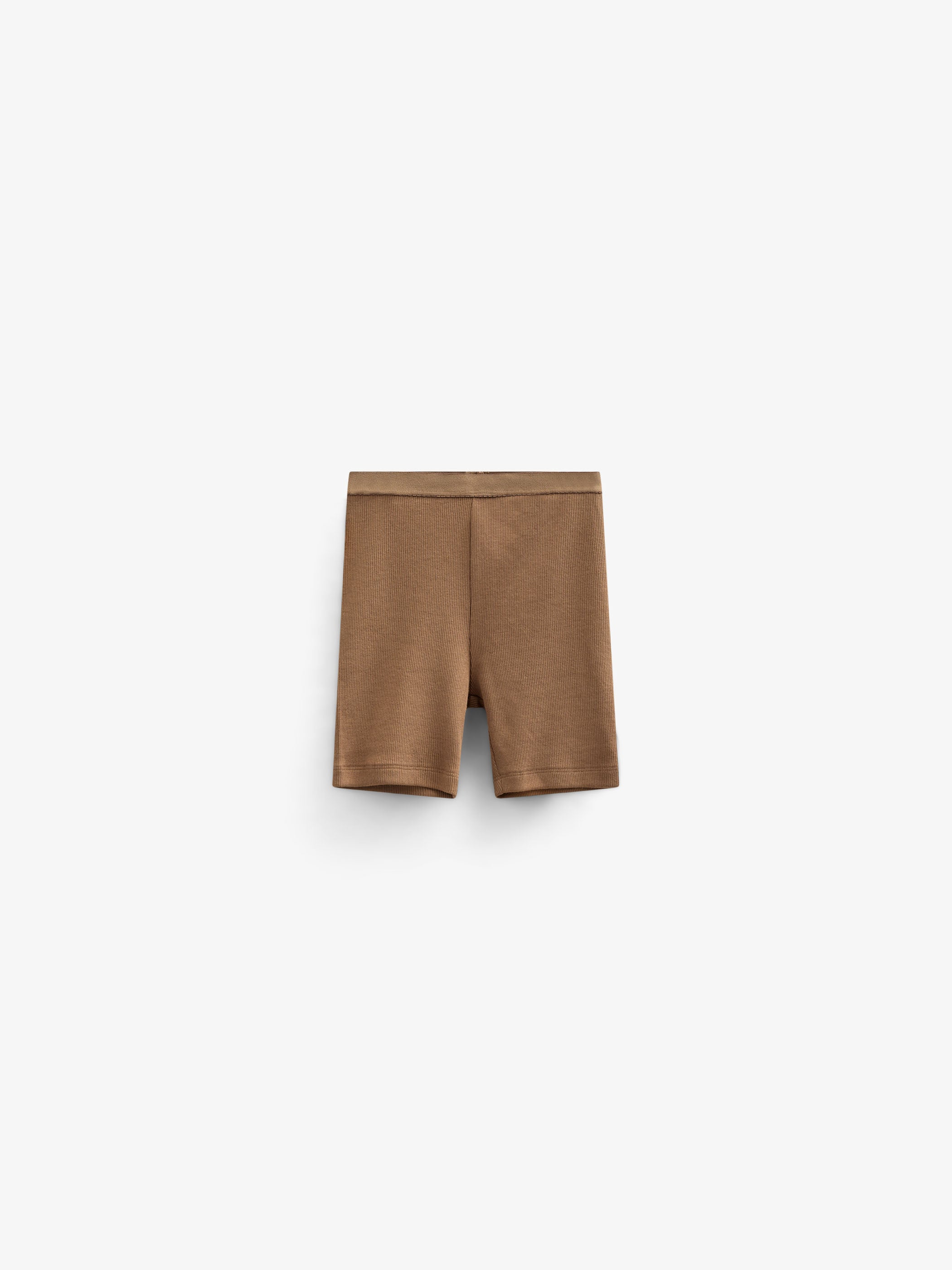 Korte Modal Rib leggings - Kids - Coconut | 101316 Lottie