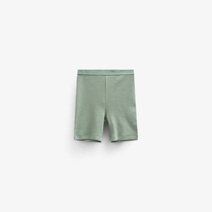 Korte Modal Rib Tights - Kids - Dusty Green | 101318 Lottie