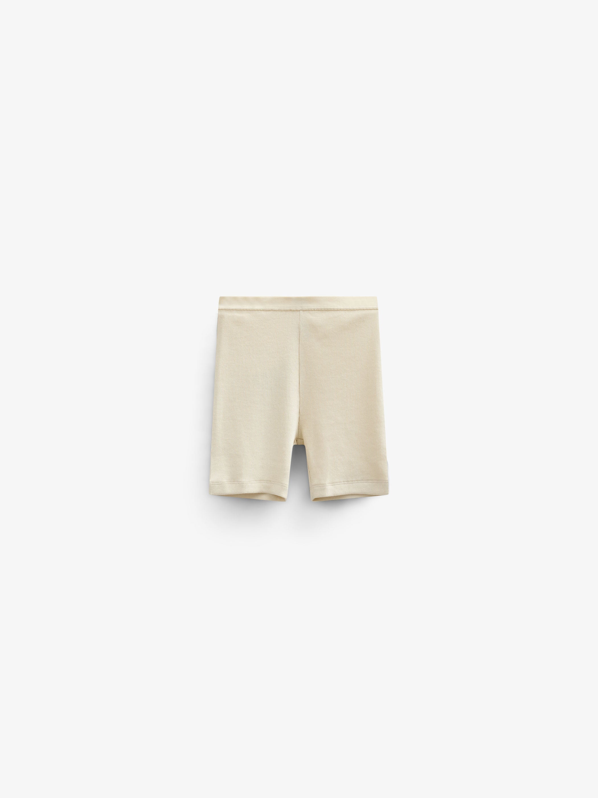 Modal Rib korte tights - Kids - OffWhite | 101320 Lottie