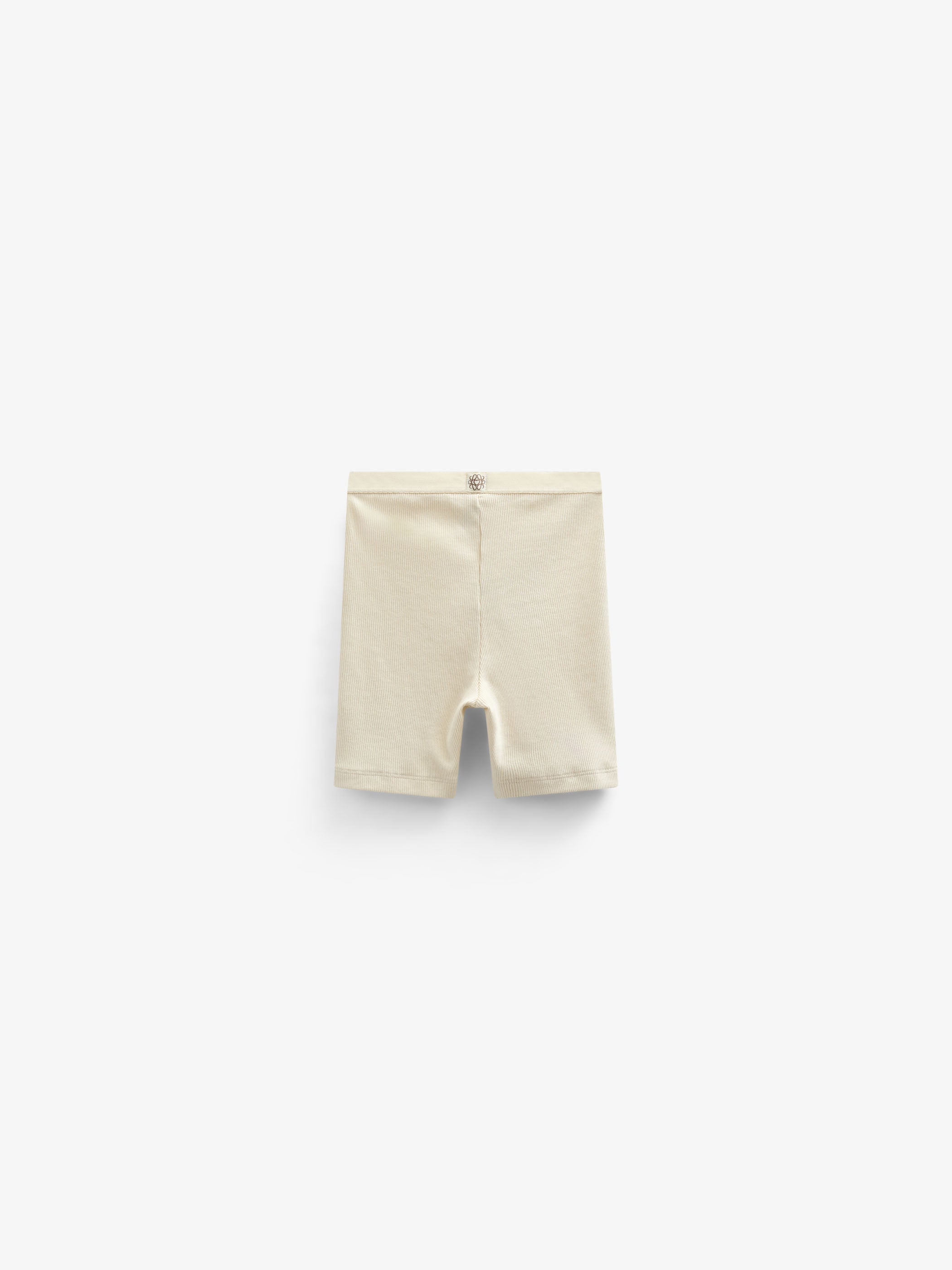 Modal Rib korte tights - Kids - OffWhite | 101320 Lottie