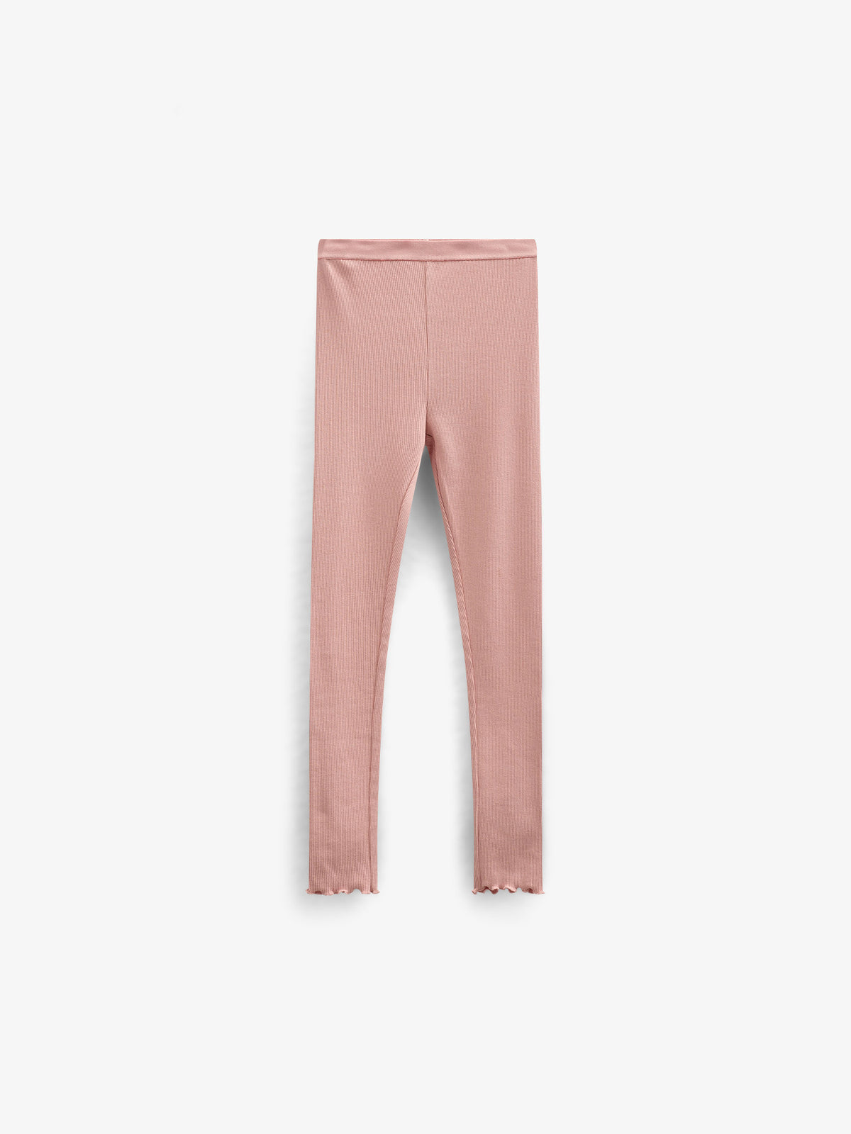 Modal Rib Leggings - Tween - Rose Tan | 101323 Lottie