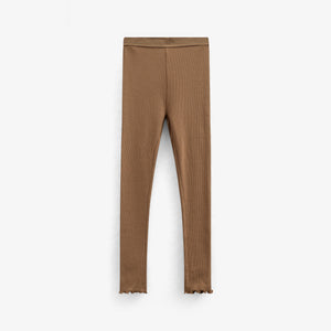 Modal Rib Leggings - Tween - Coconut | 101325 Lottie