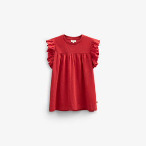 Jersey blouse - Tween - Cherry Red | 101329 Lucia