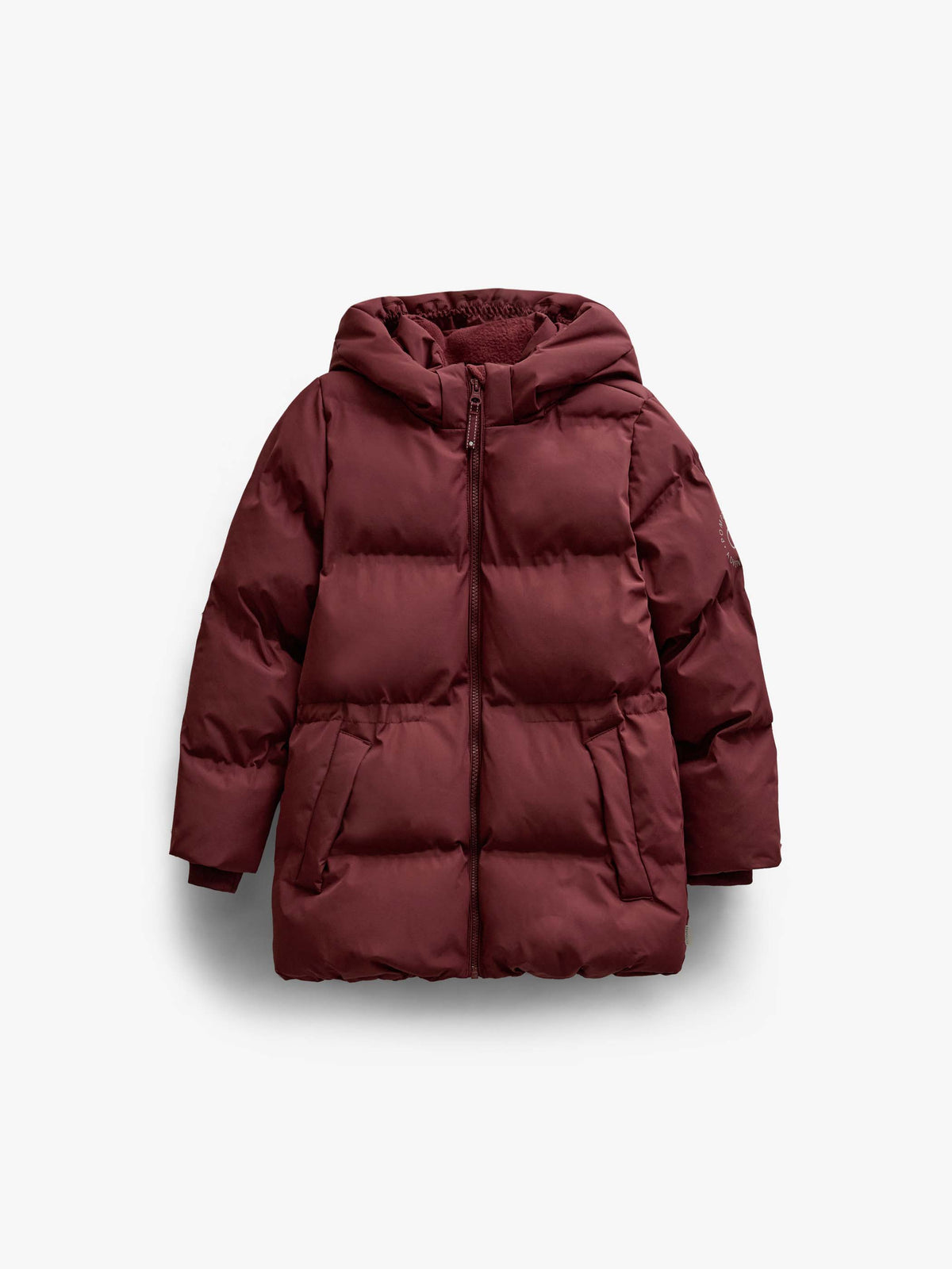 Adventure® gewatteerde winterjas met verstelbare taille Tween - Bordeaux | 101416 Elenor