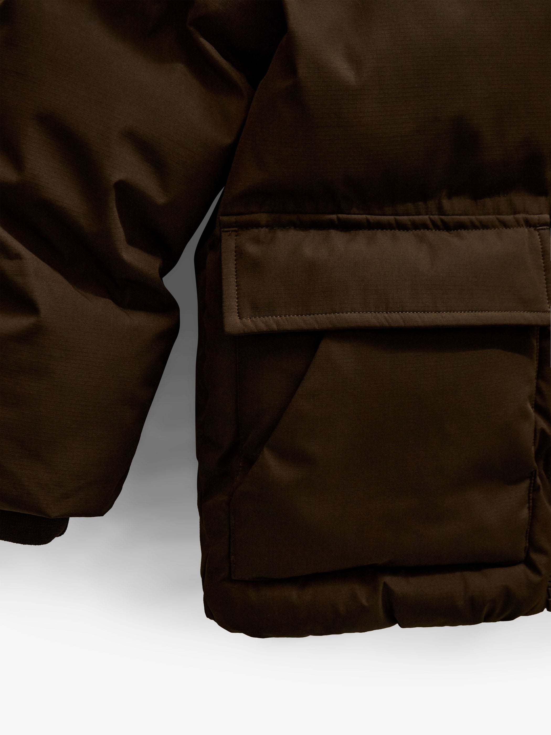Adventure® gewatteerde winterjas Tween - Dark Brown | 101418 Blake