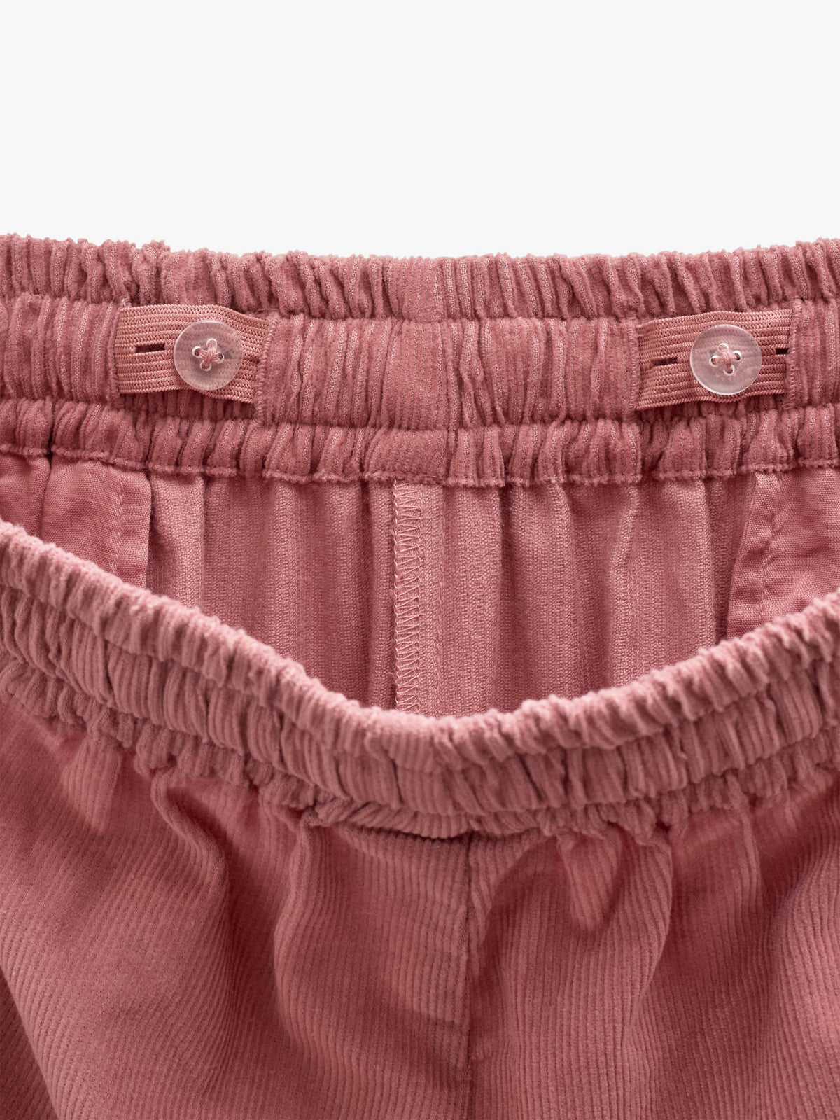Corduroy broek met zigzagband Tween - Dusty Rose | 101484 Sille