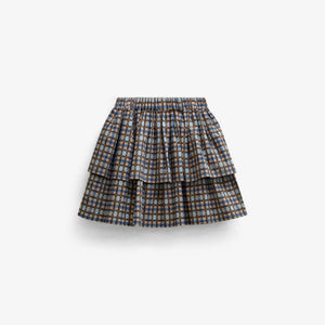 Geruite katoenen rok Tween - Blue | 101500 Penny