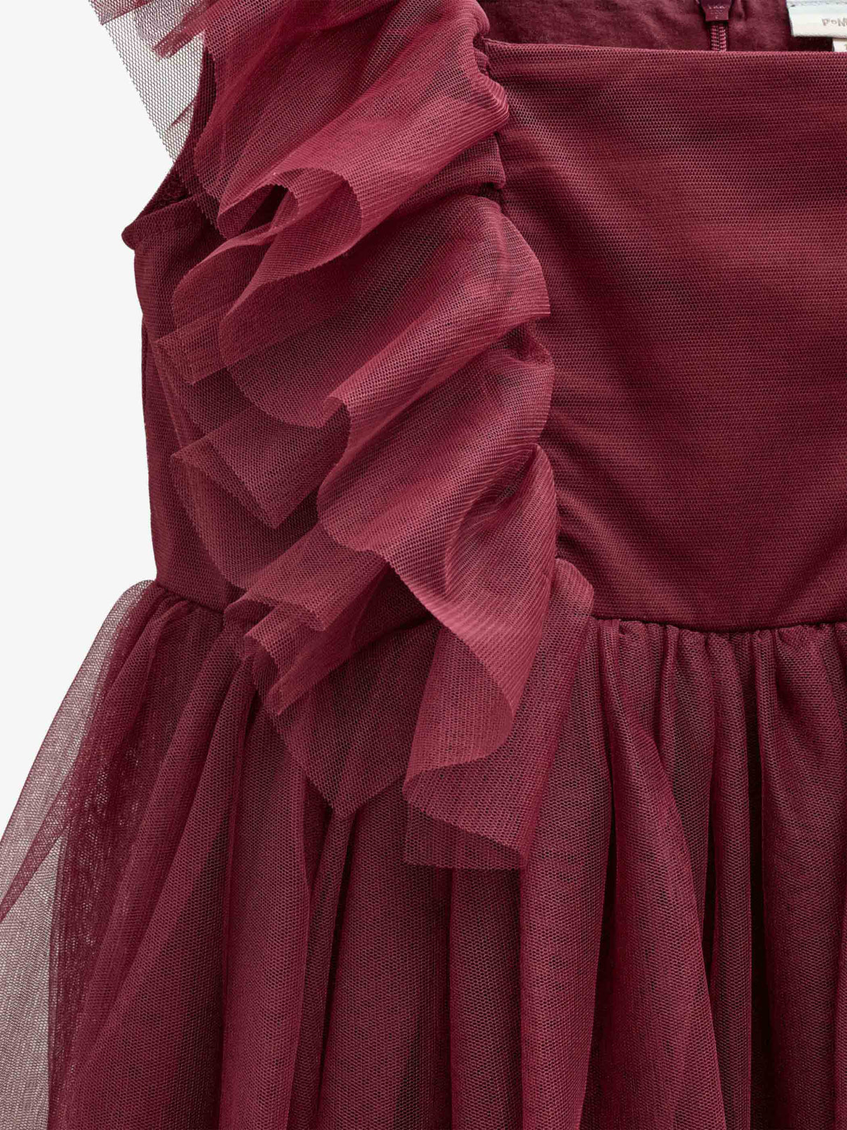 Tule jurk Tween - Bordeaux | 101508 Bianca