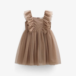 Tule jurk Tween - Light Brown | 101510 Bianca