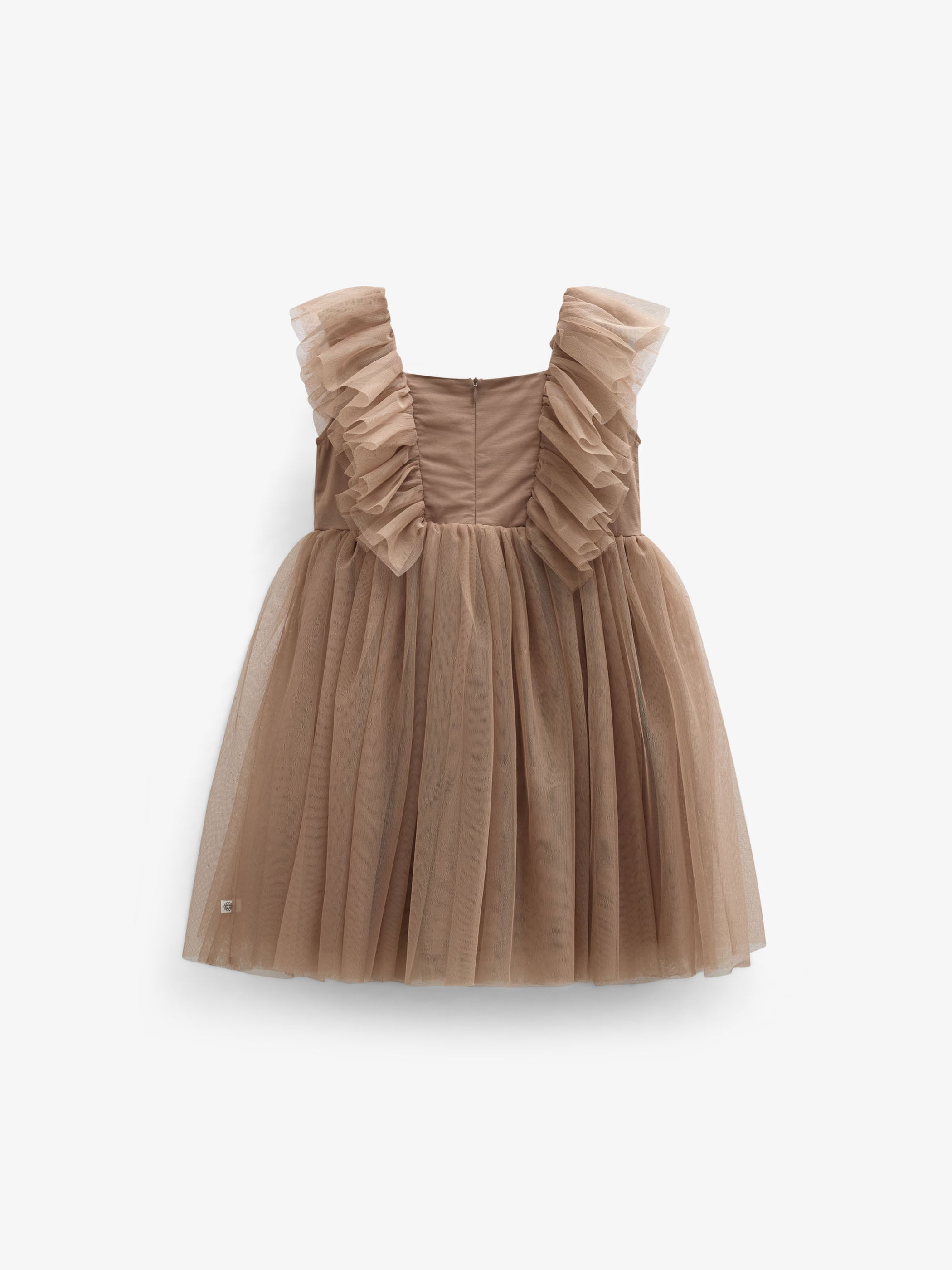 Tulle Dress - Tween - Light Brown | 101510 Bianca