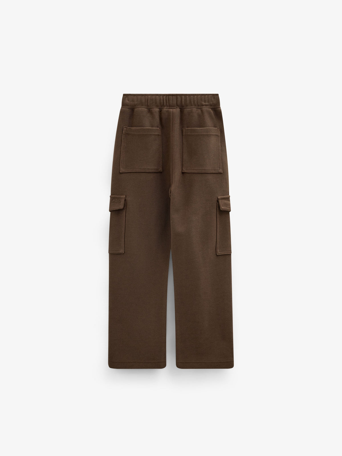 Cargo joggingbroek in gestructureerde sweatstof Tween - Brown | 101512 Wilder
