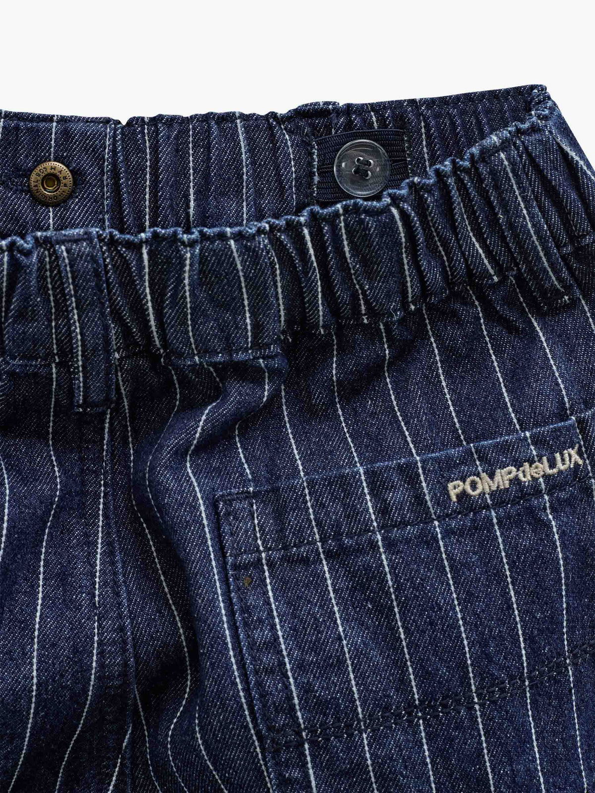 Relaxed cargojeans met krijtstreep Tween - Dark Blue | 101516 Austin