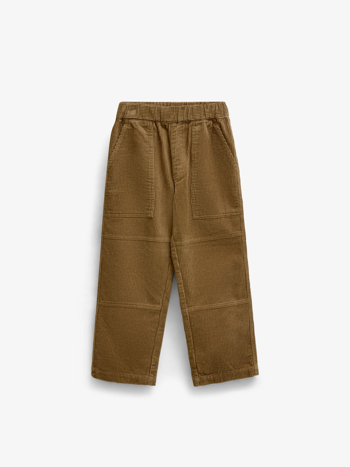 Corduroy broek met opgestikte zakken Kids - Khaki | 101537 Reed