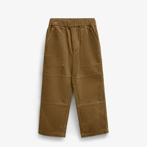 Corduroy broek met opgestikte zakken Tween - Khaki | 101538 Reed