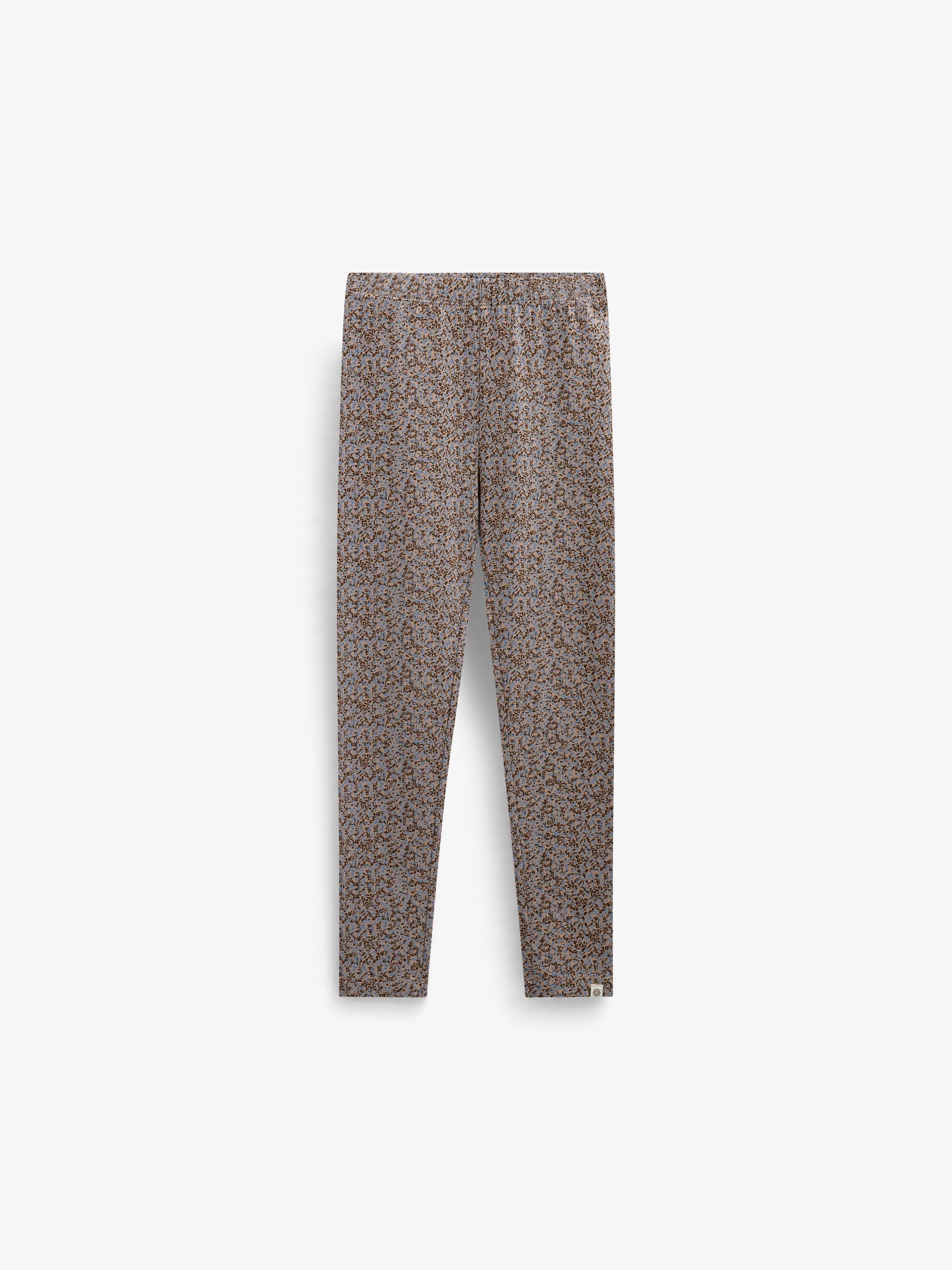 Jersey legging met print Kids - Blue/Brown | 101549 Heidi
