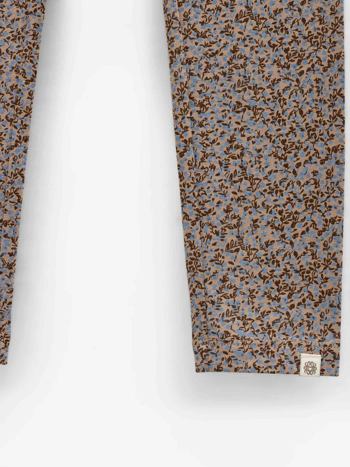 Jersey legging met print Kids - Blue/Brown | 101549 Heidi