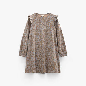 Jersey jurk met print Kids - Blue/Brown | 101553 Heidi
