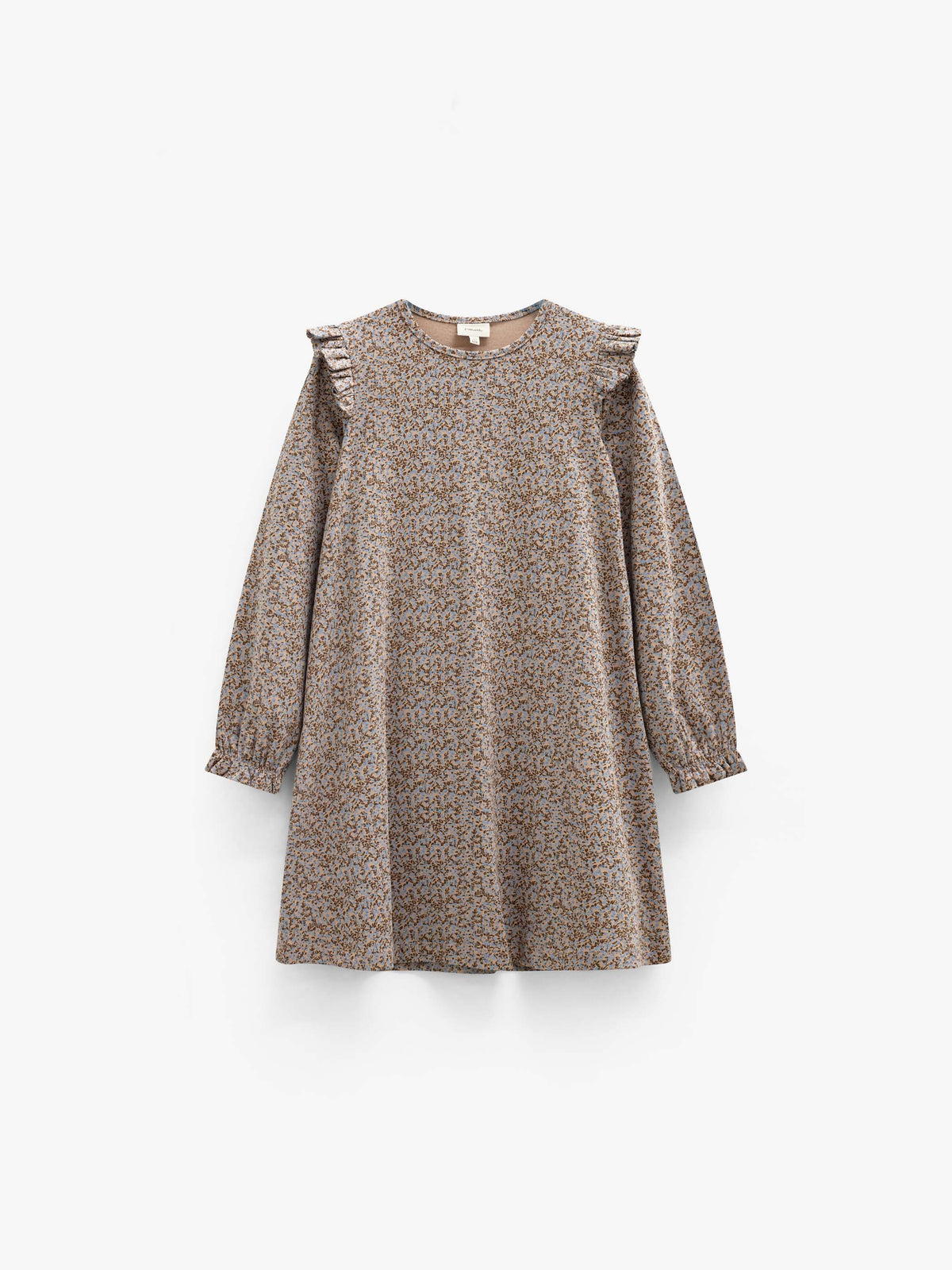 Jersey jurk met print Tween - Blue/Brown | 101554 Heidi