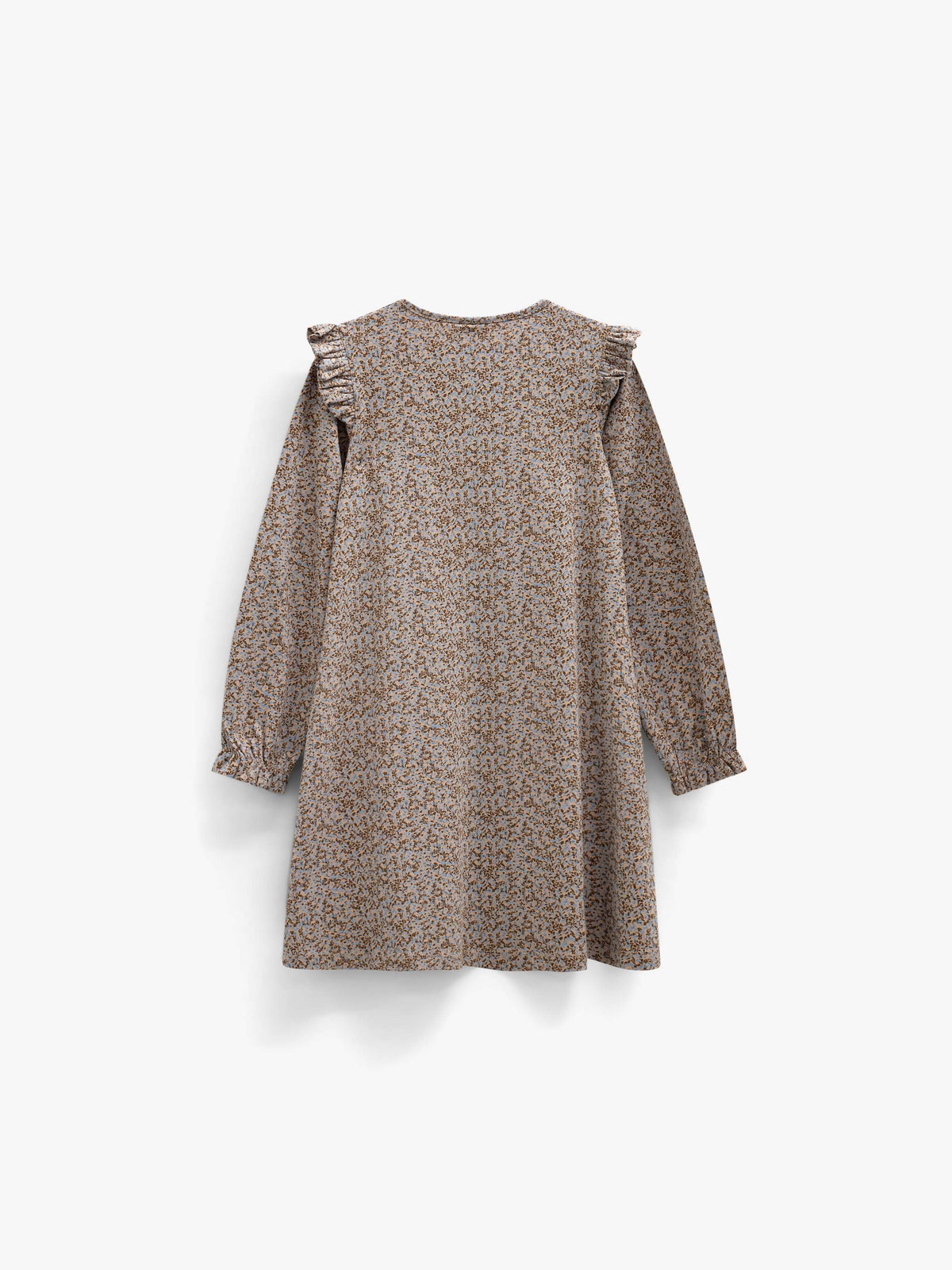 Jersey jurk met print Kids - Blue/Brown | 101553 Heidi