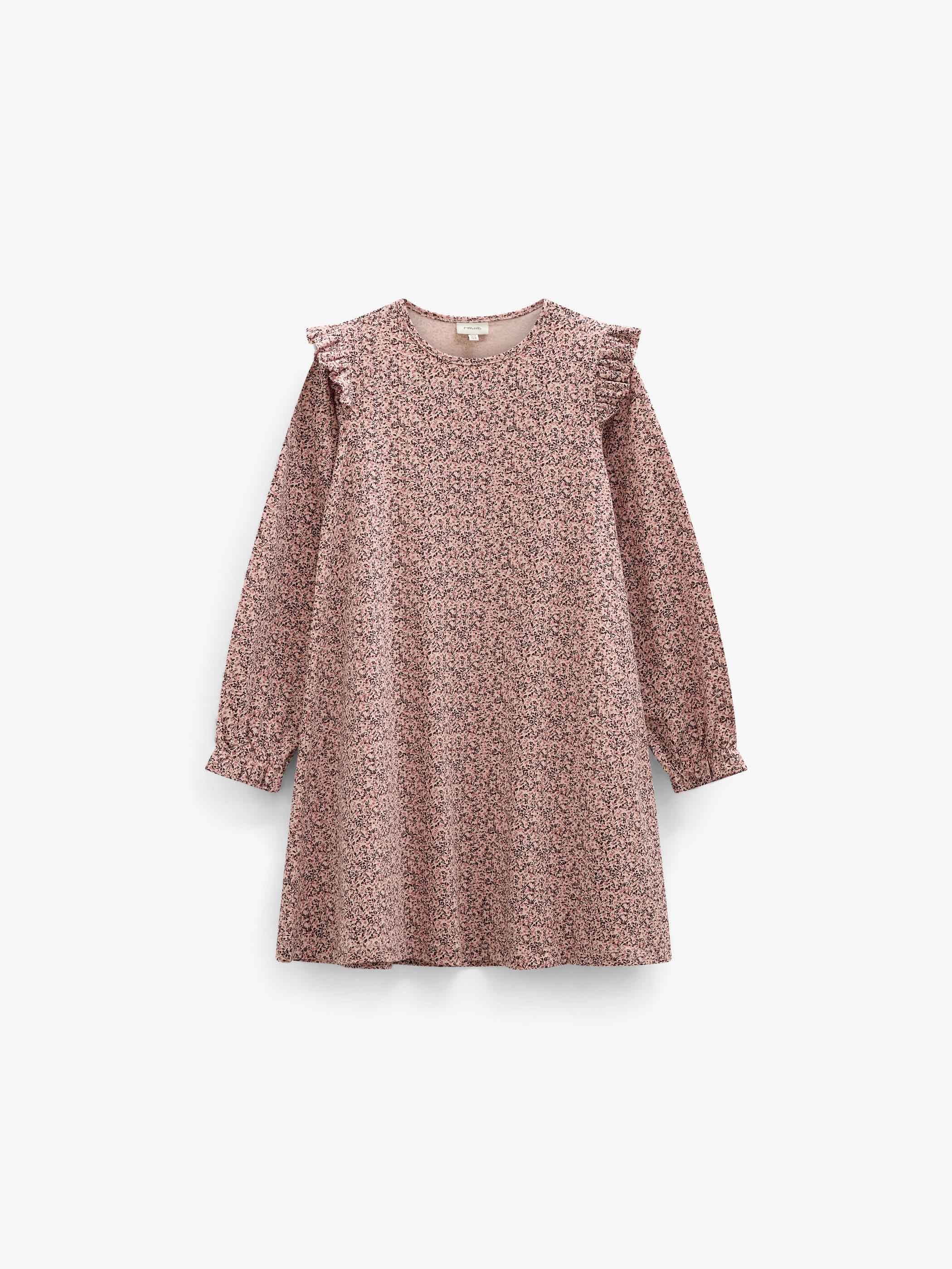 Jersey jurk met print Tween - Rose/Bordeaux | 101556 Heidi