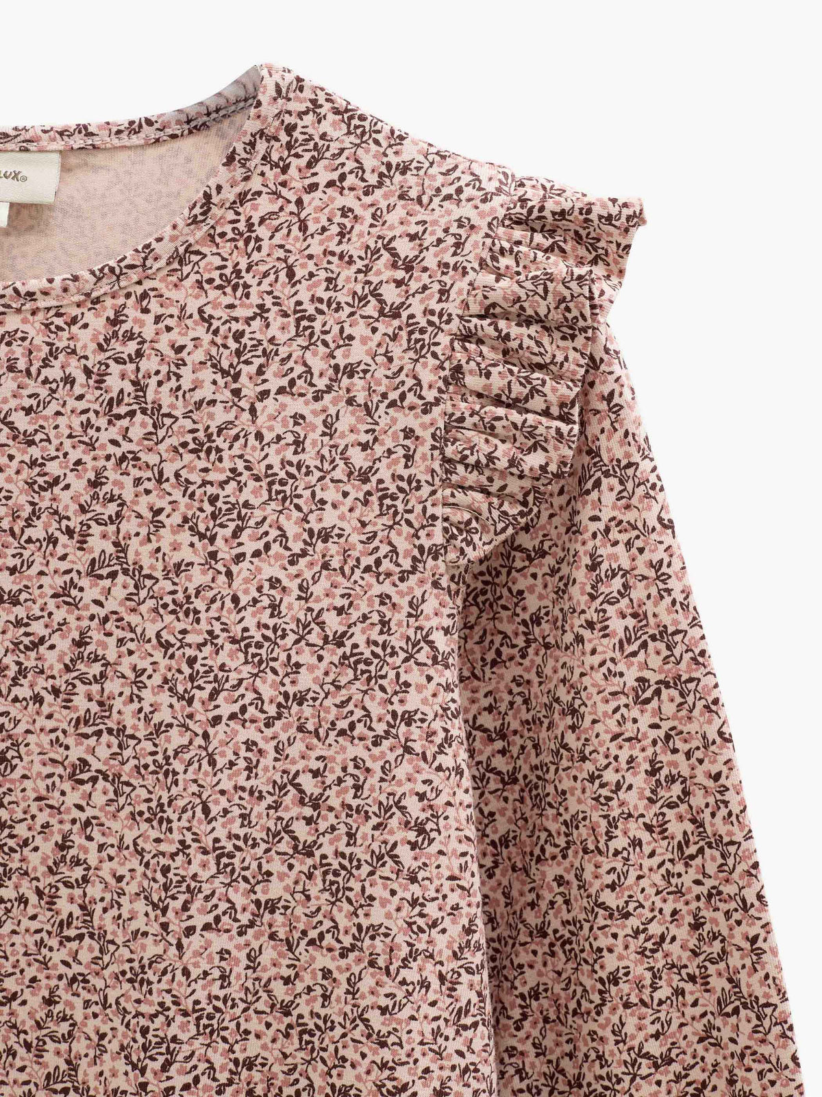 Jersey jurk met print Kids - Rose/Bordeaux | 101555 Heidi