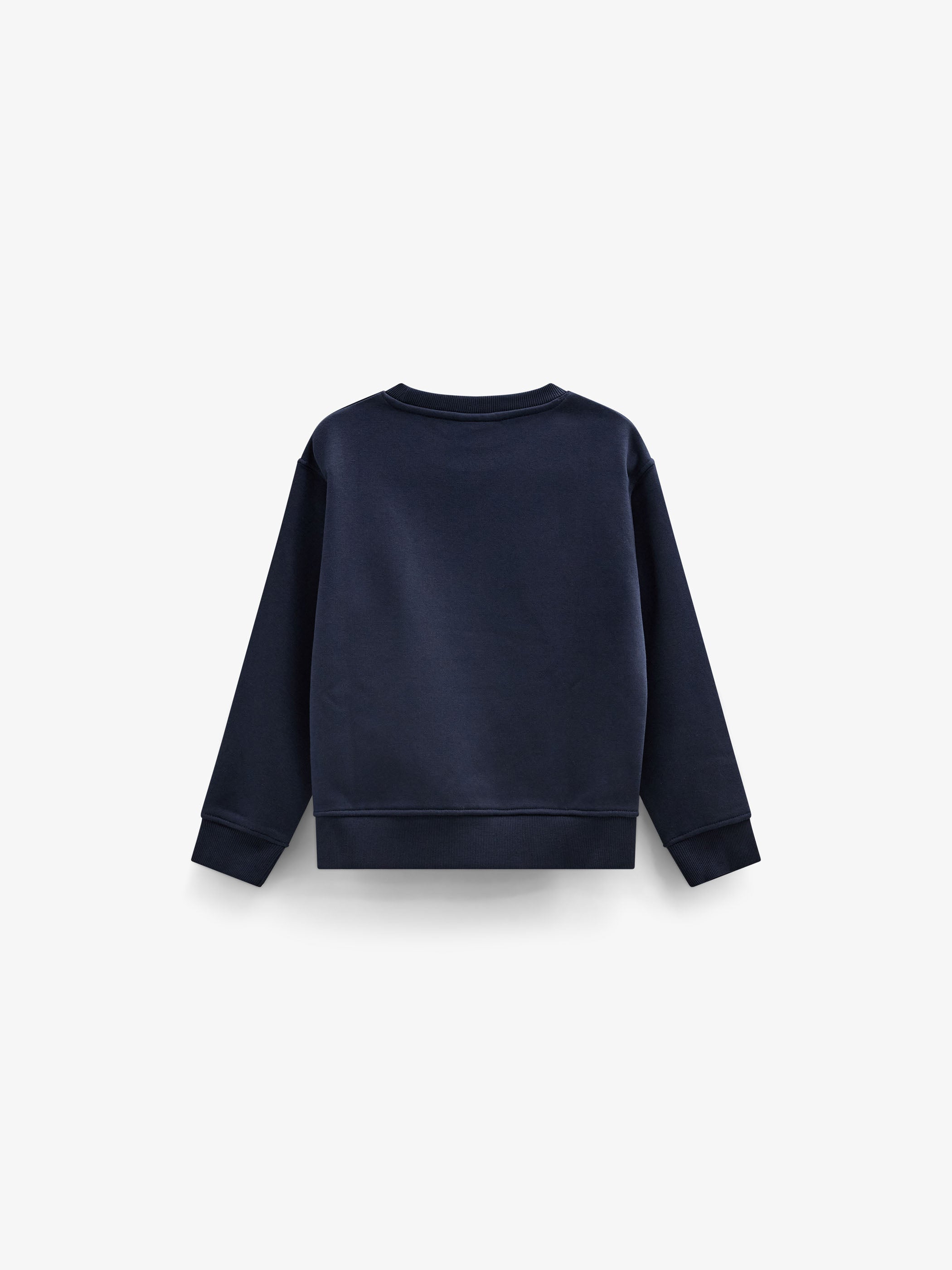 Smiley Crew Neck Sweatshirt - Tween - Navy | 101574 Andrew