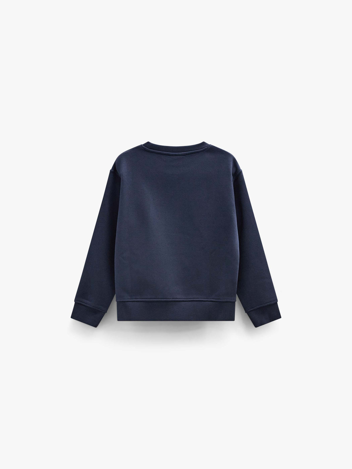 Sweatshirt met ronde hals en smileyborduursel Kids - Navy | 101573 Andrew