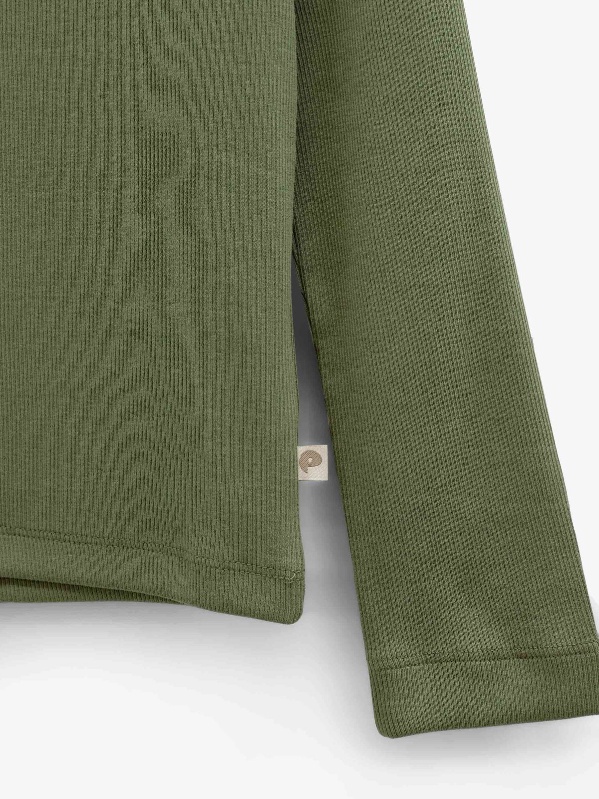 Geribd langarmshirt Tween - Moss Green | 101600 Conrad