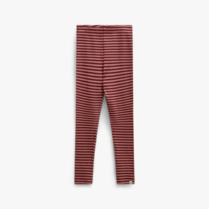 Gestreepte riblegging Tween - Dusty Rose/Bordeaux | 101613 Gloria