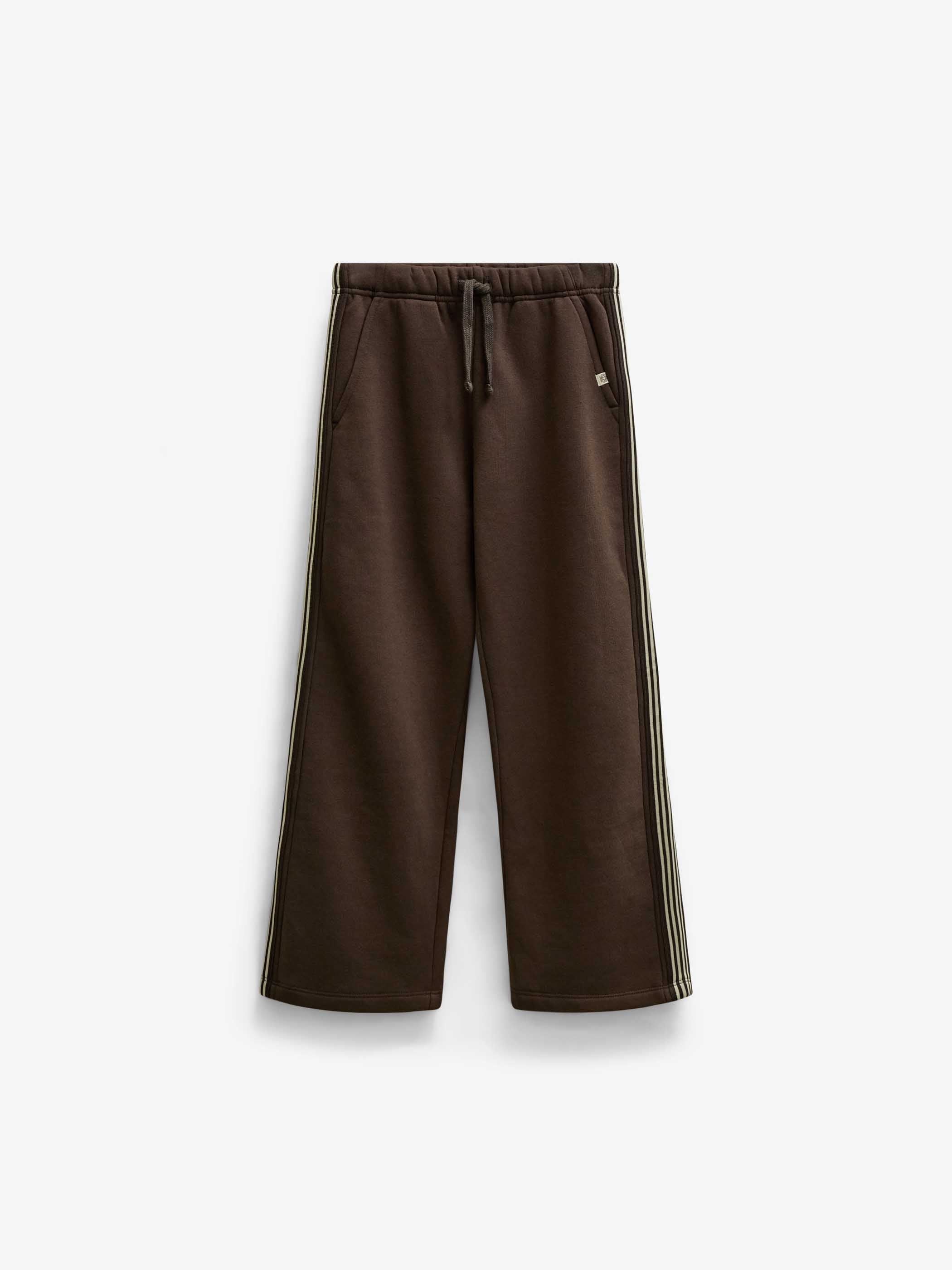 Side Tape Joggers - Kids - Dark Brown | 101630 Zoe