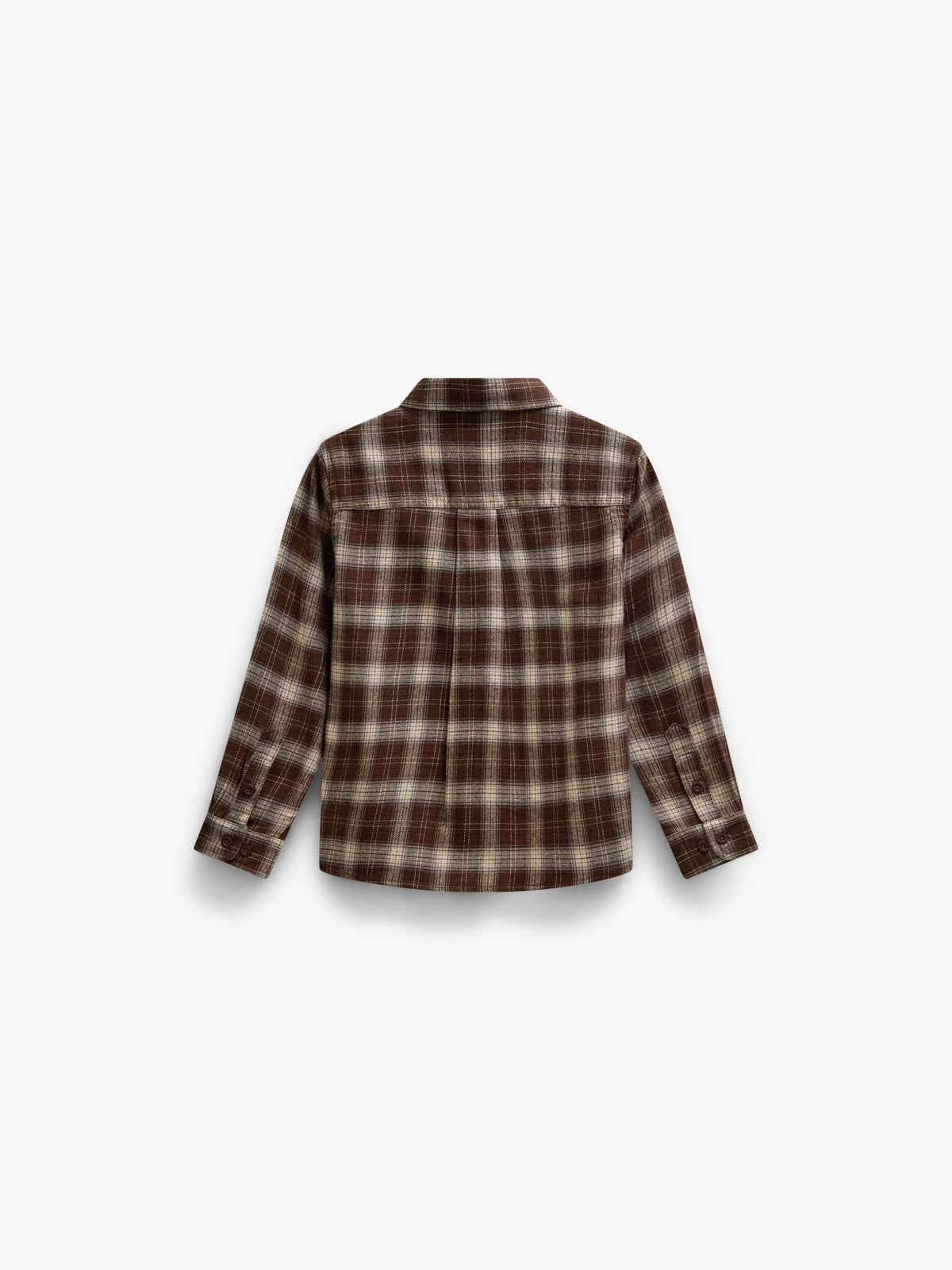 Geruit flanellen overhemd Tween - Brown/Navy | 101652 Edwin