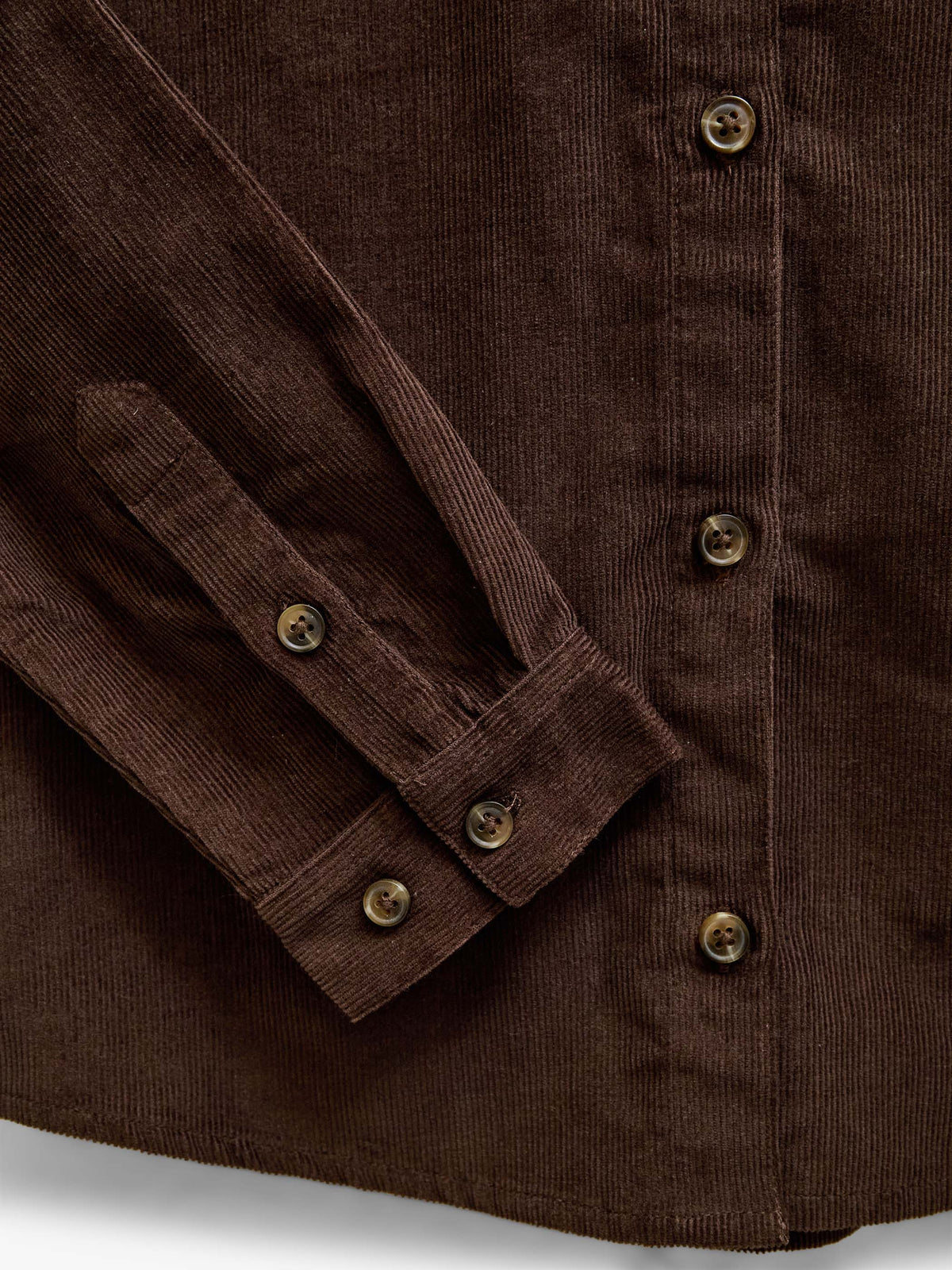 Corduroy overshirt Kids - Dark Brown | 101655 Jonny