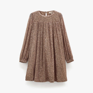 Paillettenjurk Kids - Light Brown | 101675 Amber
