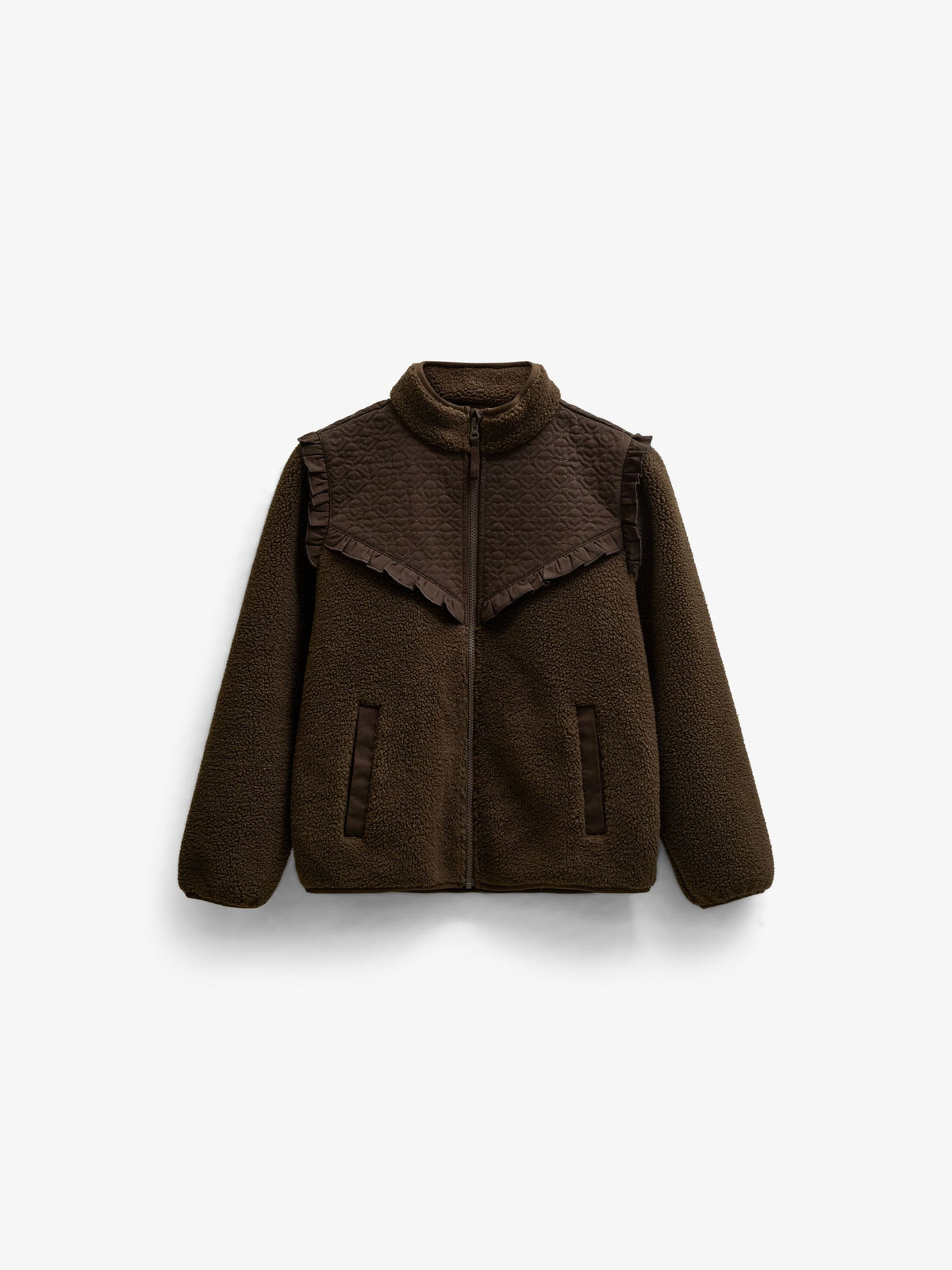 Teddyjas met gewatteerde pas Kids - Dark Brown | 101683 Hailey