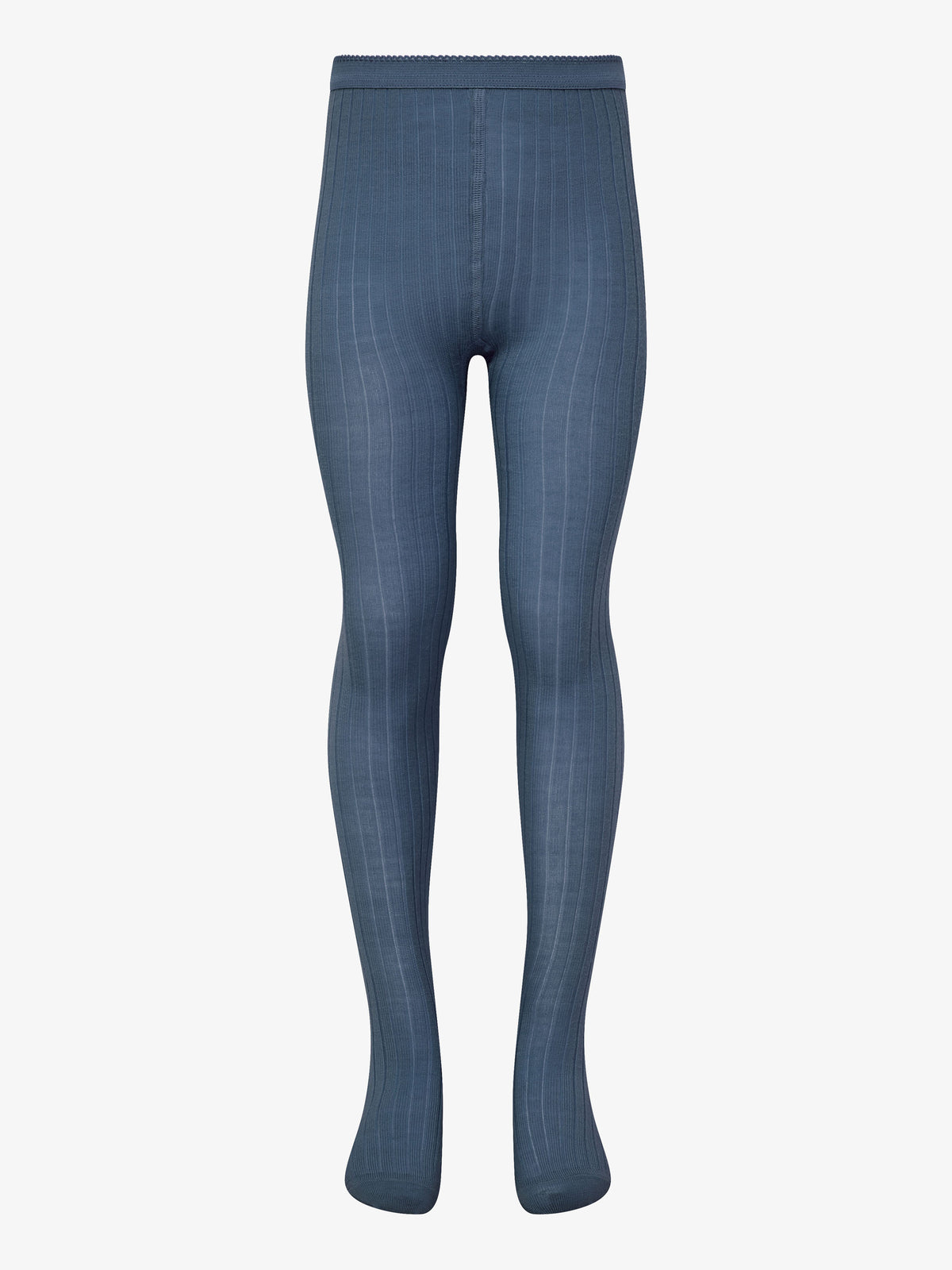 MP wollen ribpanty - All - Blauw gemêleerd | 101715 MP 128