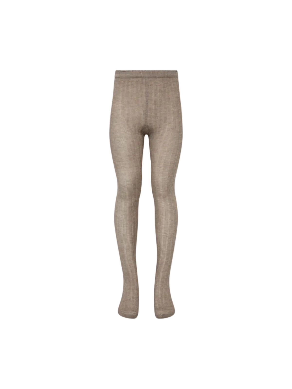 MP wollen ribpanty - All - lichtbruin gemêleerd | 101720 MP 128