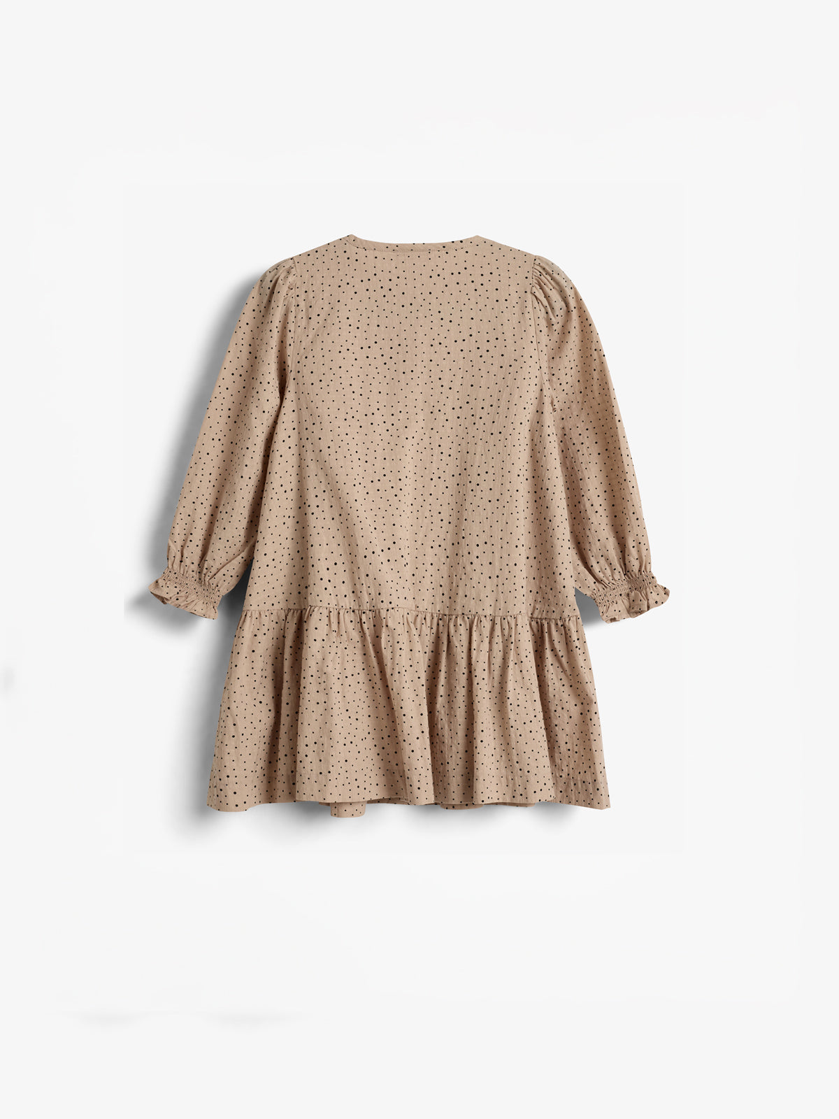 Katoenen jurk met microstippen - Kids - Moonlight