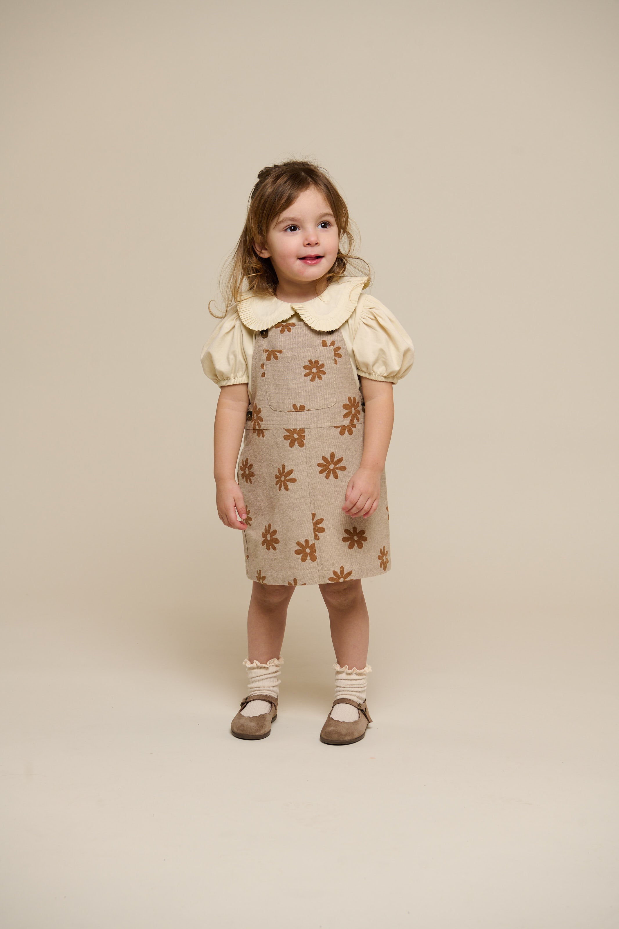 Jerseyblouse met Kraag - Kids - OffWhite | 101277 Nini