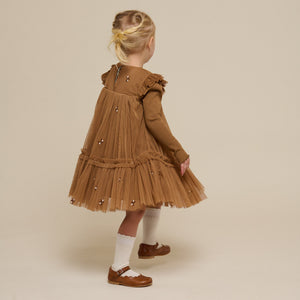 Modal rib T-shirt met lange mouwen - Kids - Coconut | 101308 Lottie